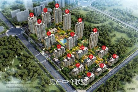 城西幸福花园3室2厅1卫100m2精装修